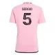 Inter Miami CF Voetbaltenue Sergio 5 2024-2025 Thuisshirt