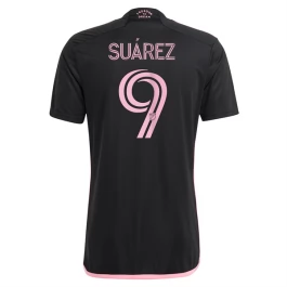 Inter Miami CF Voetbaltenue Suárez 9 2024-2025 Uitshirt