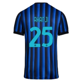 Inter Milan Akanji 25 Thuisshirt 2025-2026 Voetbaltenue