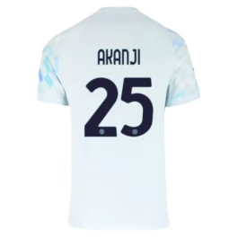 Inter Milan Akanji 25 Uitshirt 2025-2026 Voetbaltenue