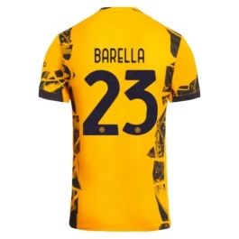 Inter Milan Barella 23 Third Shirt 2024-2025 Voetbaltenue