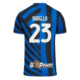 Inter Milan Barella 23 Thuisshirt 2024-2025 Voetbaltenue