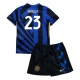 Inter Milan Barella 23 Thuisshirt Kids 2024-2025 Voetbaltenue