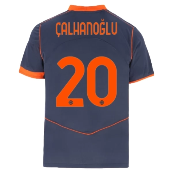 Inter Milan Çalhanoğlu 20 Third Shirt 2025-2026 Voetbaltenue Inter Milan Çalhanoğlu 20 Third Shirt 2025-2026 Voetbaltenue