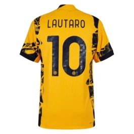 Inter Milan Lautaro 10 Third Shirt 2024-2025 Voetbaltenue