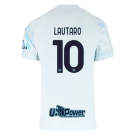 Inter Milan Lautaro 10 Uitshirt 2025-2026 Voetbaltenue
