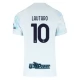 Inter Milan Lautaro 10 Uitshirt 2025-2026 Voetbaltenue