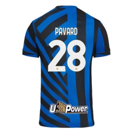 Inter Milan Pavard 28 Thuisshirt 2024-2025 Voetbaltenue