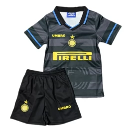 Inter Milan Third Shirt Kids Retro 1997-1998 Voetbaltenue