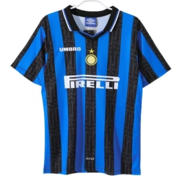 Inter Milan Thuisshirt Retro 1997-1998 Voetbaltenue