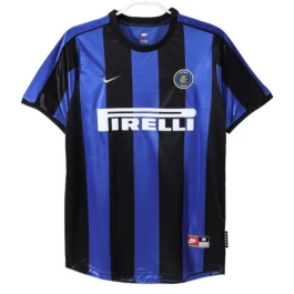 Inter Milan Thuisshirt Retro 1999-2000 Voetbaltenue