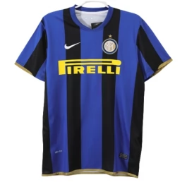 Inter Milan Thuisshirt Retro 2008-2009 Voetbaltenue