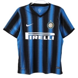Inter Milan Thuisshirt Retro 2010-2011 Voetbaltenue