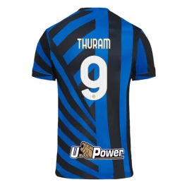 Inter Milan Thuram 9 Thuisshirt 2024-2025 Voetbaltenue