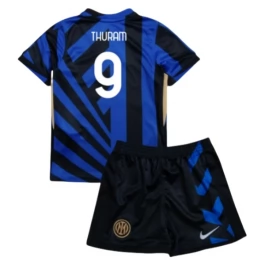 Inter Milan Thuram 9 Thuisshirt Kids 2024-2025 Voetbaltenue