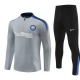 Inter Milan Trainingspakken 2024-25 - 1-4 Zip Grijs