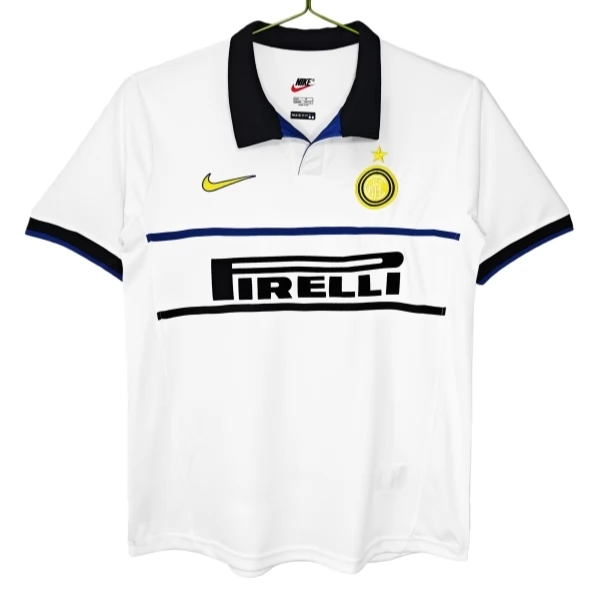 Inter Milan Uitshirt Retro 1998-1999 Voetbaltenue Inter Milan Uitshirt Retro 1998-1999 Voetbaltenue