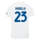 Inter Milan Voetbaltenue Barella 23 2023-2024 Uitshirt