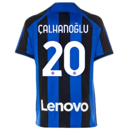 Inter Milan Voetbaltenue Çalhanoğlu 20 2022-2023 Thuisshirt