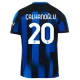 Inter Milan Voetbaltenue Çalhanoğlu 20 2023-2024 Thuisshirt
