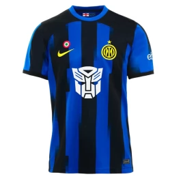 Inter Milan Voetbaltenue Transformers 2023-2024 Thuisshirt
