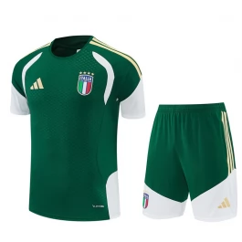 Italië Trainingsshirt en Shorts 2026-27 Kind Groen
