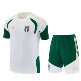 Italië Trainingsshirt en Shorts 2026-27 Kind Wit