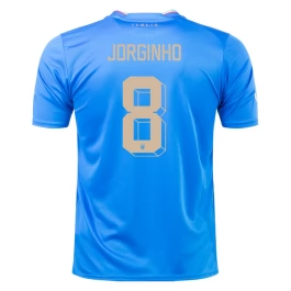 Italië Voetbaltenue Jorginho 8 2022 Thuisshirt