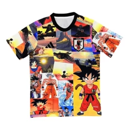 Japan Thuisshirt Dragon Ball Goku 2024 Voetbaltenue