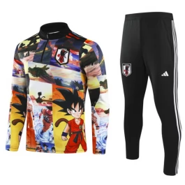 Japan Trainingspakken 2024-25 - 1-4 Zip Dragon Ball Zwart