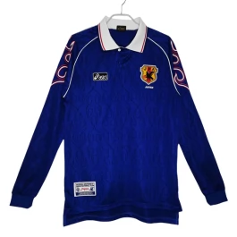 Japan Voetbaltenue Retro 1998 Thuisshirt - L/S