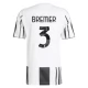 Juventus Bremer 3 Thuisshirt 2025-2026 Voetbaltenue