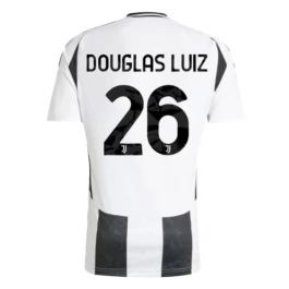 Juventus Douglas Luiz 26 Thuisshirt 2024-2025 Voetbaltenue