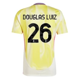 Juventus Douglas Luiz 26 Uitshirt 2024-2025 Voetbaltenue