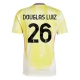 Juventus Douglas Luiz 26 Uitshirt 2024-2025 Voetbaltenue