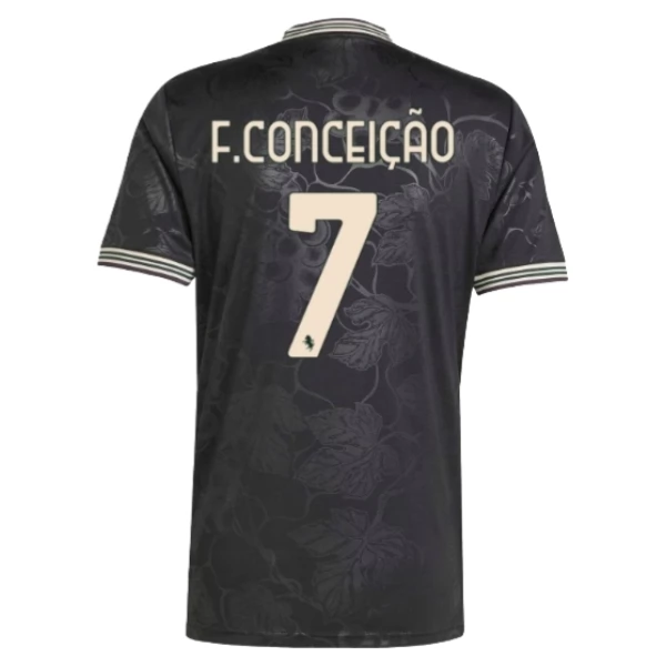 Juventus F.Conceicao 7 Third Shirt 2025-2026 Voetbaltenue Juventus F.Conceicao 7 Third Shirt 2025-2026 Voetbaltenue