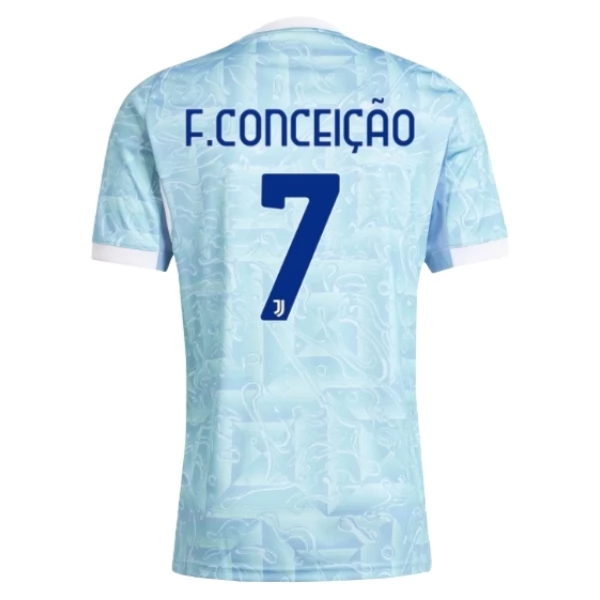 Juventus F.Conceicao 7 Uitshirt 2025-2026 Voetbaltenue Juventus F.Conceicao 7 Uitshirt 2025-2026 Voetbaltenue