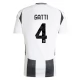 Juventus Gatti 4 Thuisshirt 2024-2025 Voetbaltenue