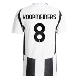 Juventus Koopmeiners 8 Thuisshirt 2024-2025 Voetbaltenue