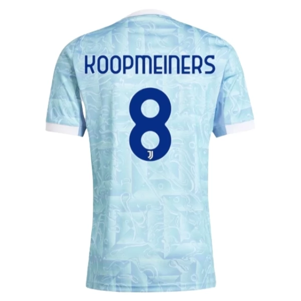 Juventus Koopmeiners 8 Uitshirt 2025-2026 Voetbaltenue Juventus Koopmeiners 8 Uitshirt 2025-2026 Voetbaltenue