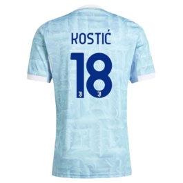 Juventus Kostić 18 Uitshirt 2025-2026 Voetbaltenue