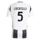 Juventus Locatelli 5 Thuisshirt 2024-2025 Voetbaltenue