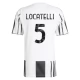 Juventus Locatelli 5 Thuisshirt 2025-2026 Voetbaltenue