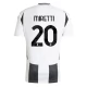 Juventus Miretti 20 Thuisshirt 2024-2025 Voetbaltenue