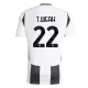 Juventus T.Weah 22 Thuisshirt 2024-2025 Voetbaltenue