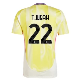 Juventus T.Weah 22 Uitshirt 2024-2025 Voetbaltenue