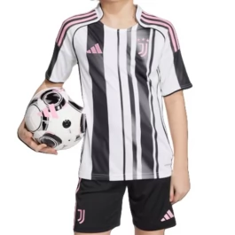 Juventus Thuisshirt Kids 2025-2026 Voetbaltenue