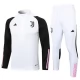 Juventus Trainingspakken 2023-24 - 1-4 Zip Wit