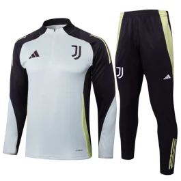 Juventus Trainingspakken 2024-25 - 1-4 Zip Grijs