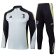 Juventus Trainingspakken 2024-25 - 1-4 Zip Grijs